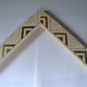 Moldura Oro calle burdeos  filo grabado 30 (copia)